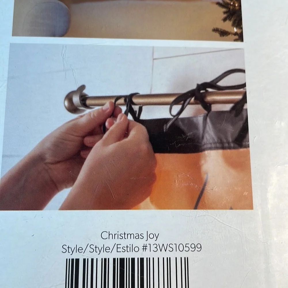 Christmas window shade decoration